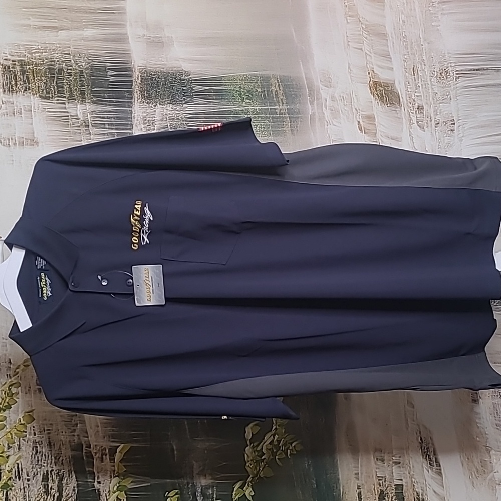 New with tags! Good Year Racing Mens 2XL embroidered short sleeve Polo Shirt - Picture 2 of 6